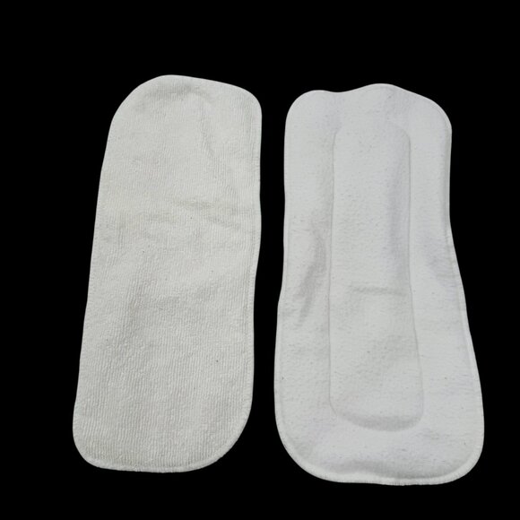 Reusable Baby Cloth Diapers W/ Inserts One Size Cloud & Polka Dot Patterns - Picture 5 of 15